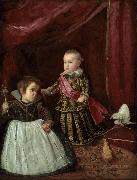 Diego Velazquez Prince Baltasar Carlos with a Dwarf (df01) oil painting on canvas